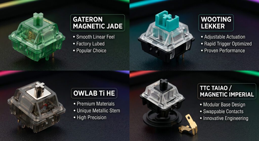 are 8k pcbs only for hall effect switches