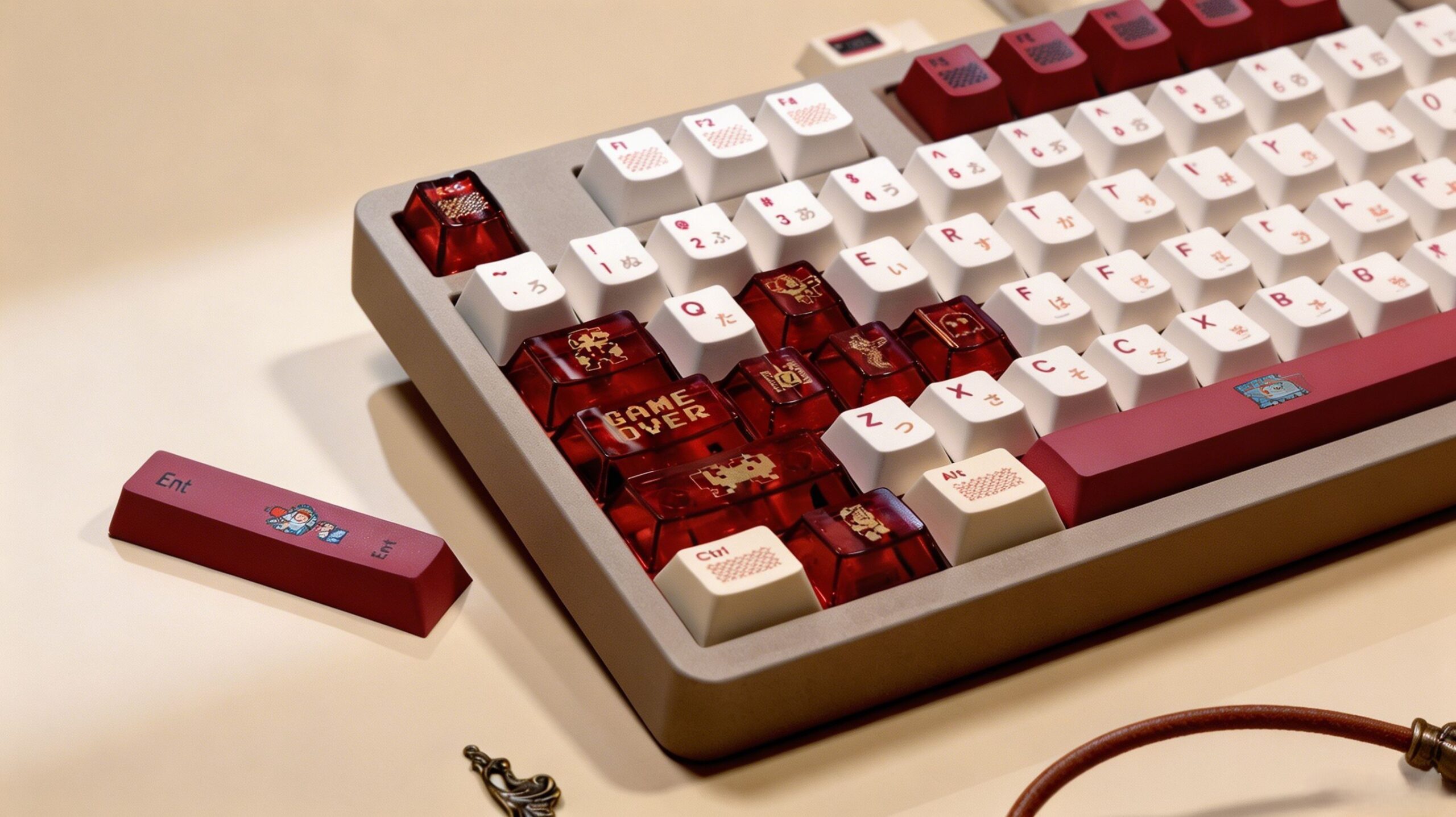Maorbeng Famicom Themed Keycaps