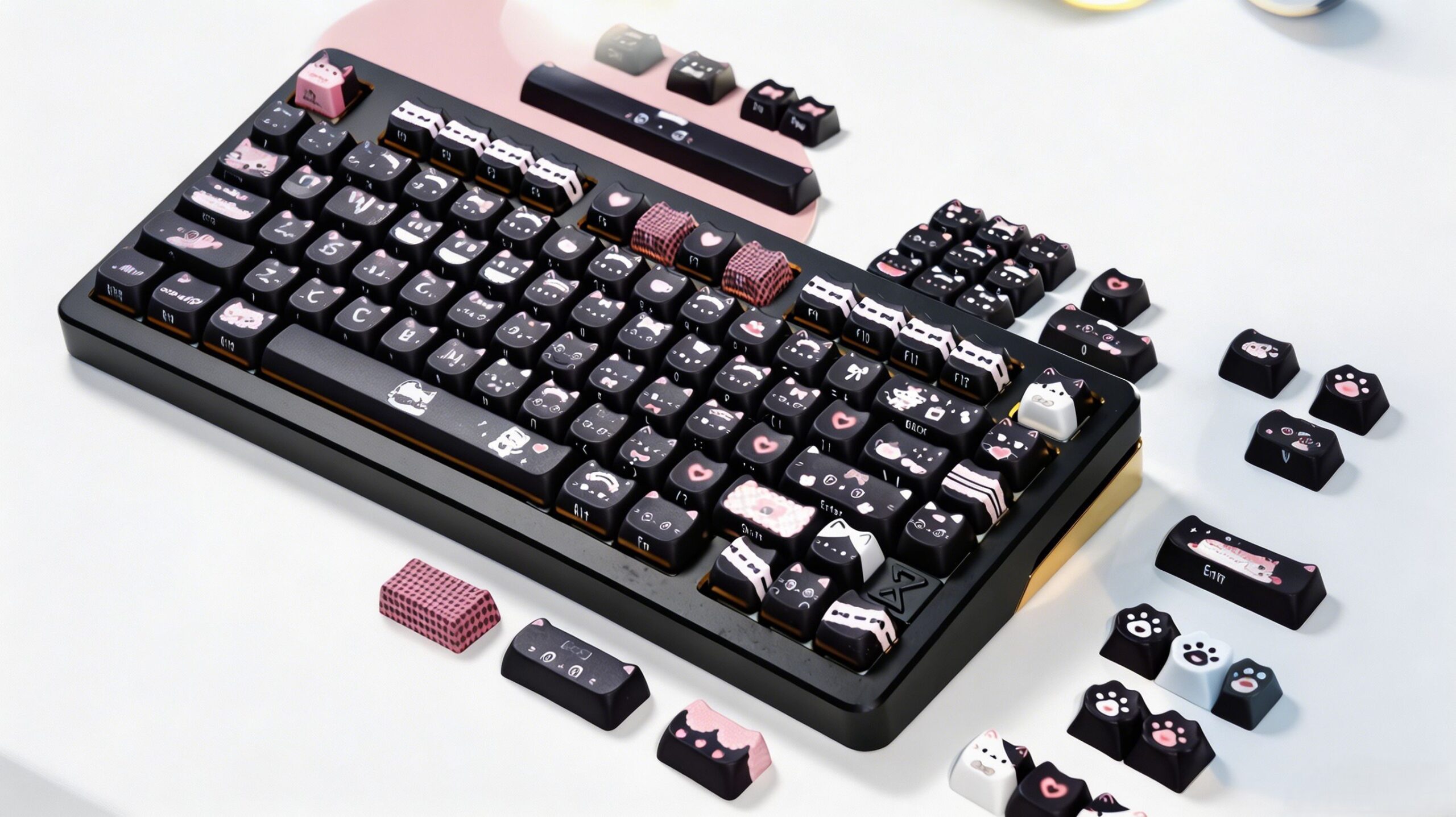 Maorbeng Maid Cat MAO Keycaps