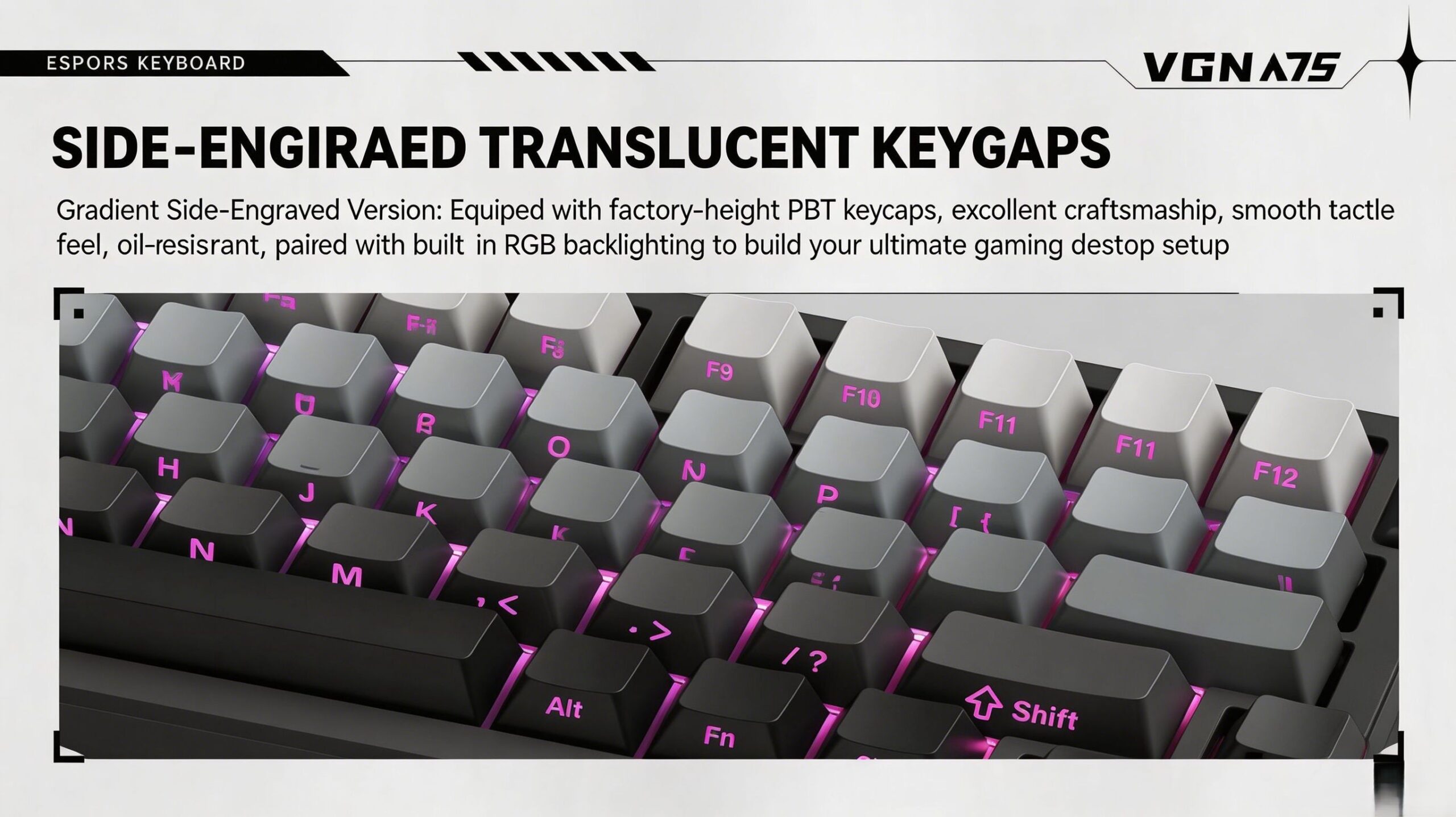 VGN A75 Hall Effect Keyboard