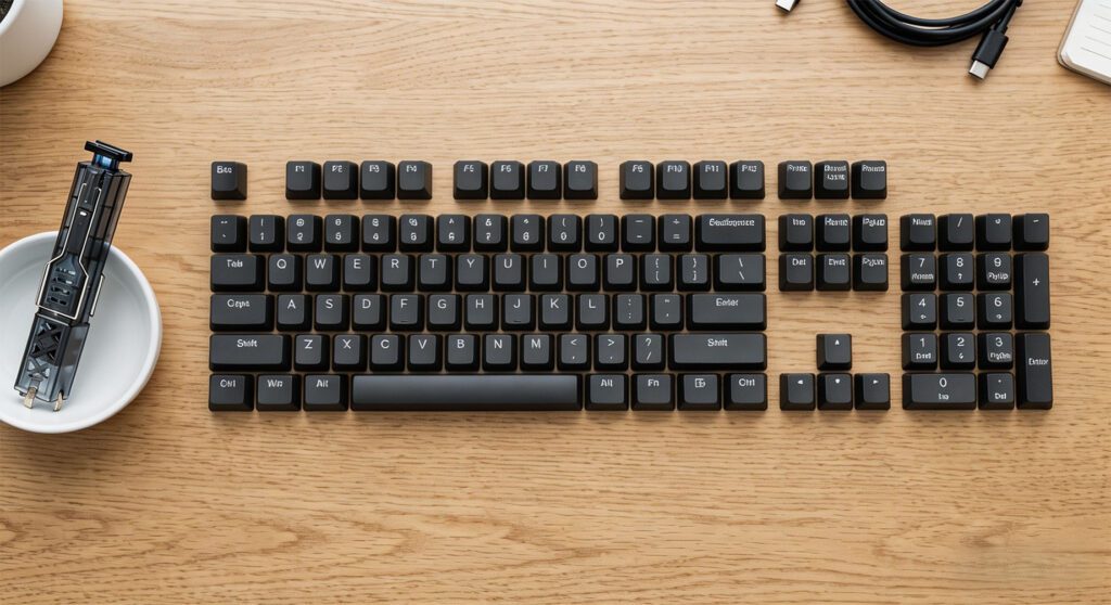 how to take keycaps off keyboard​
