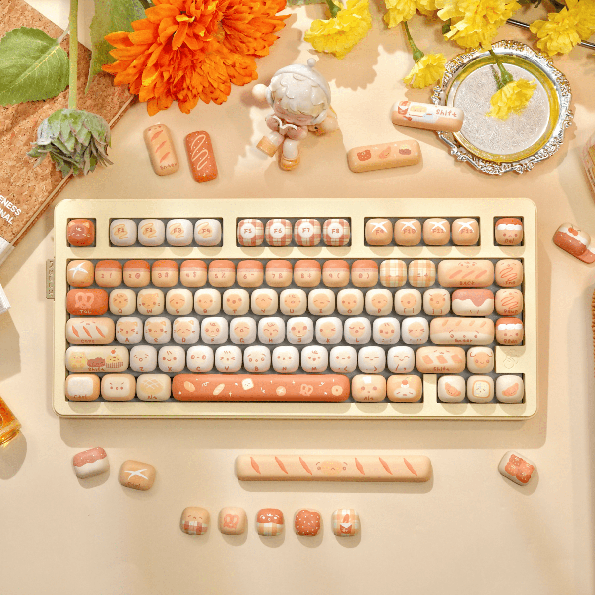 Maorbeng MOG Steamed Bun Keycaps