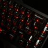 Gradient Transparent PC Keycaps