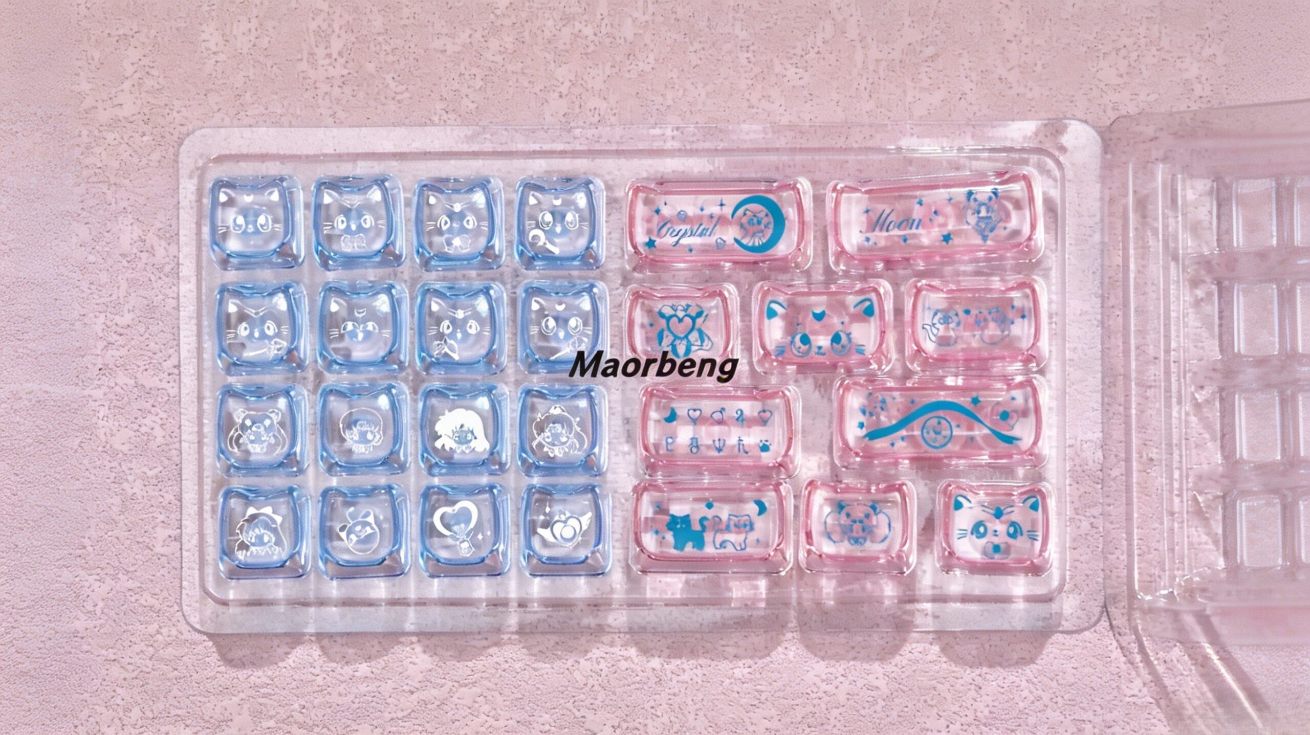 Maorbeng Cute Transparent Keycaps