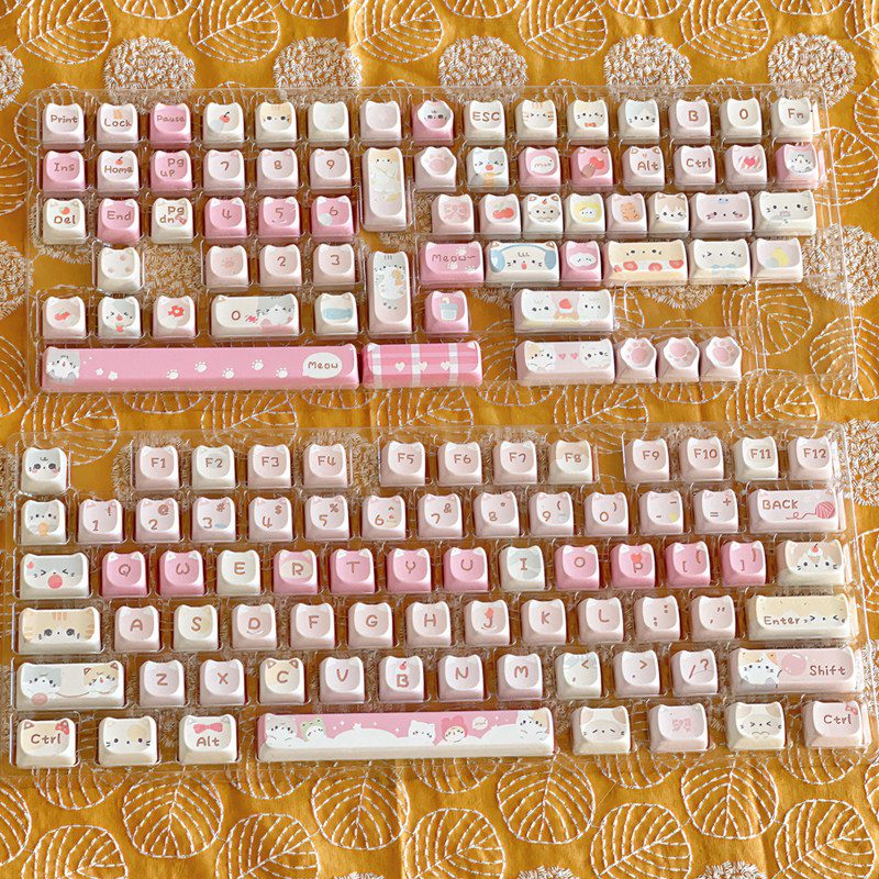 Maorbeng Meow Team Keycaps
