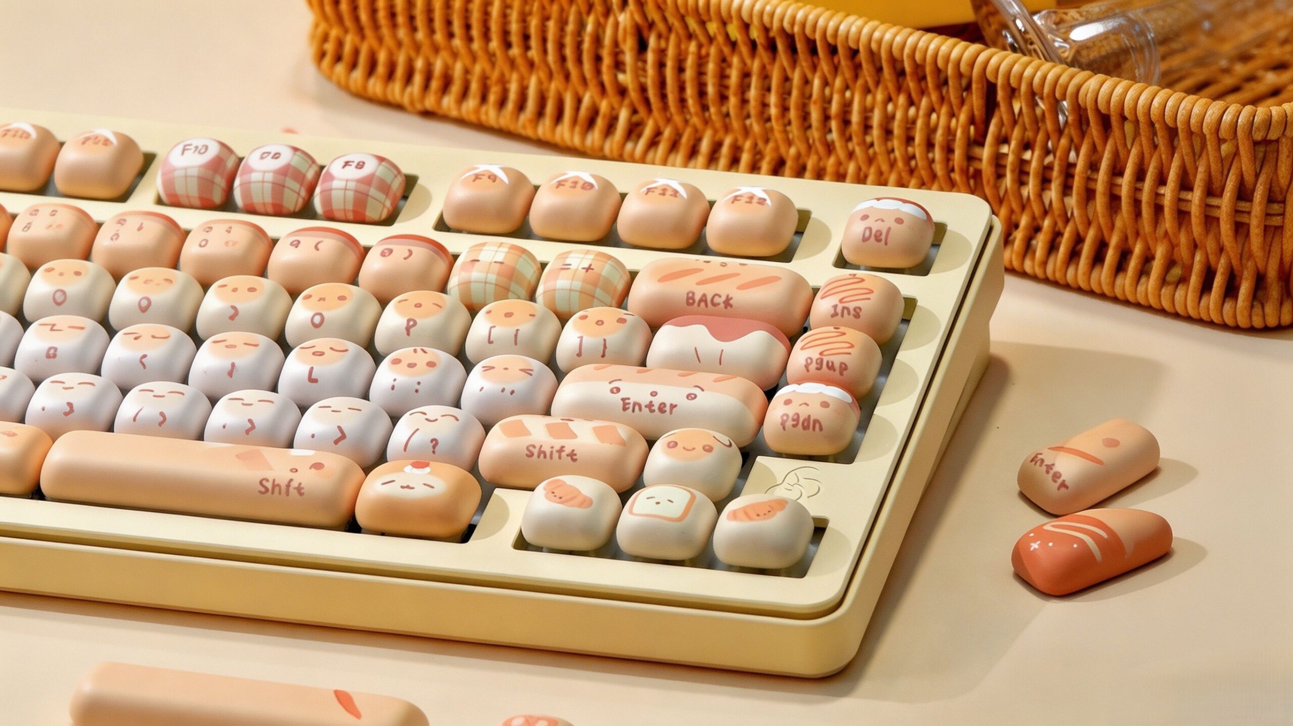 Maorbeng MOG Steamed Bun Keycaps