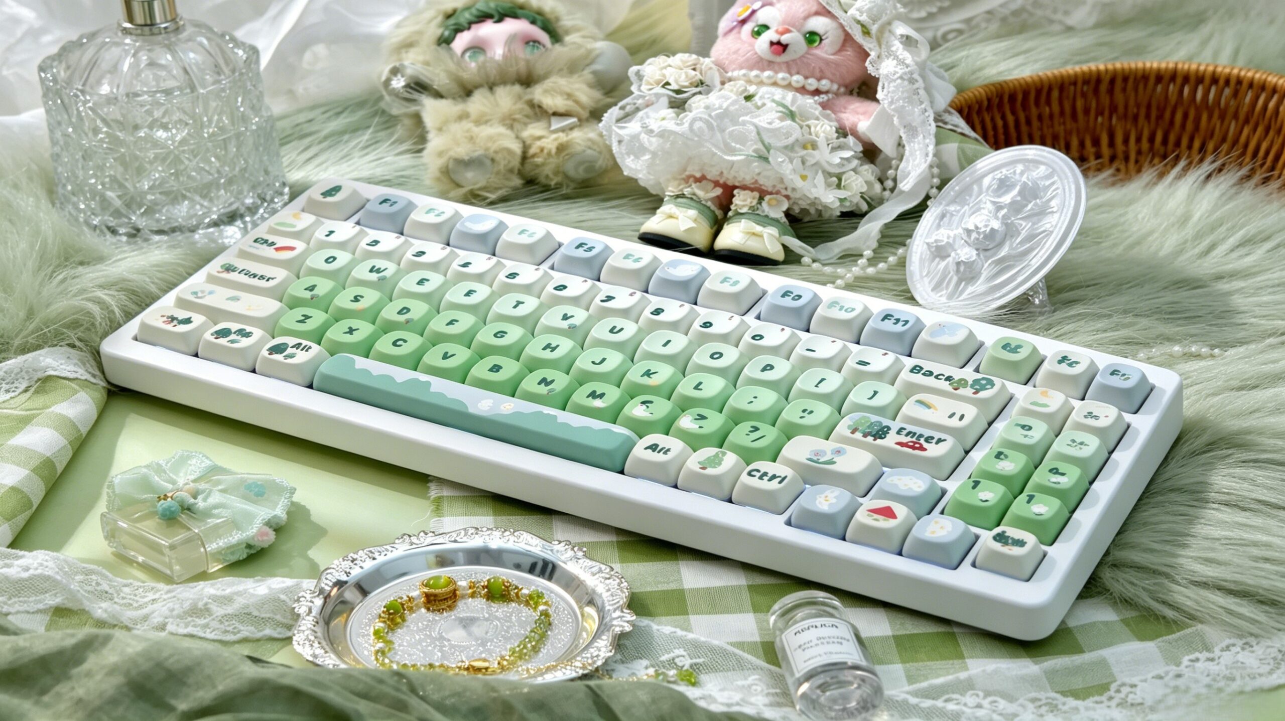 Maorbeng Forest Bird MOA Keycaps