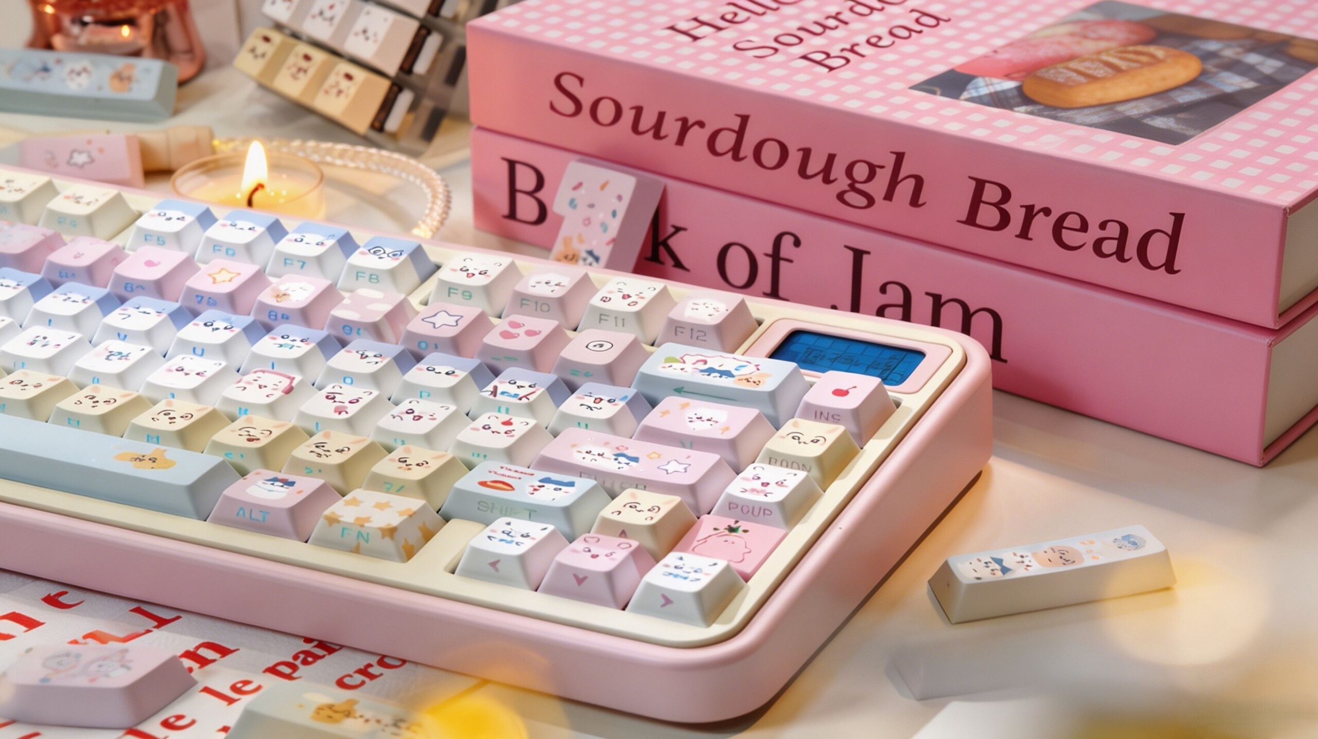 Maorbeng Kawaii Side-Lit Keycaps