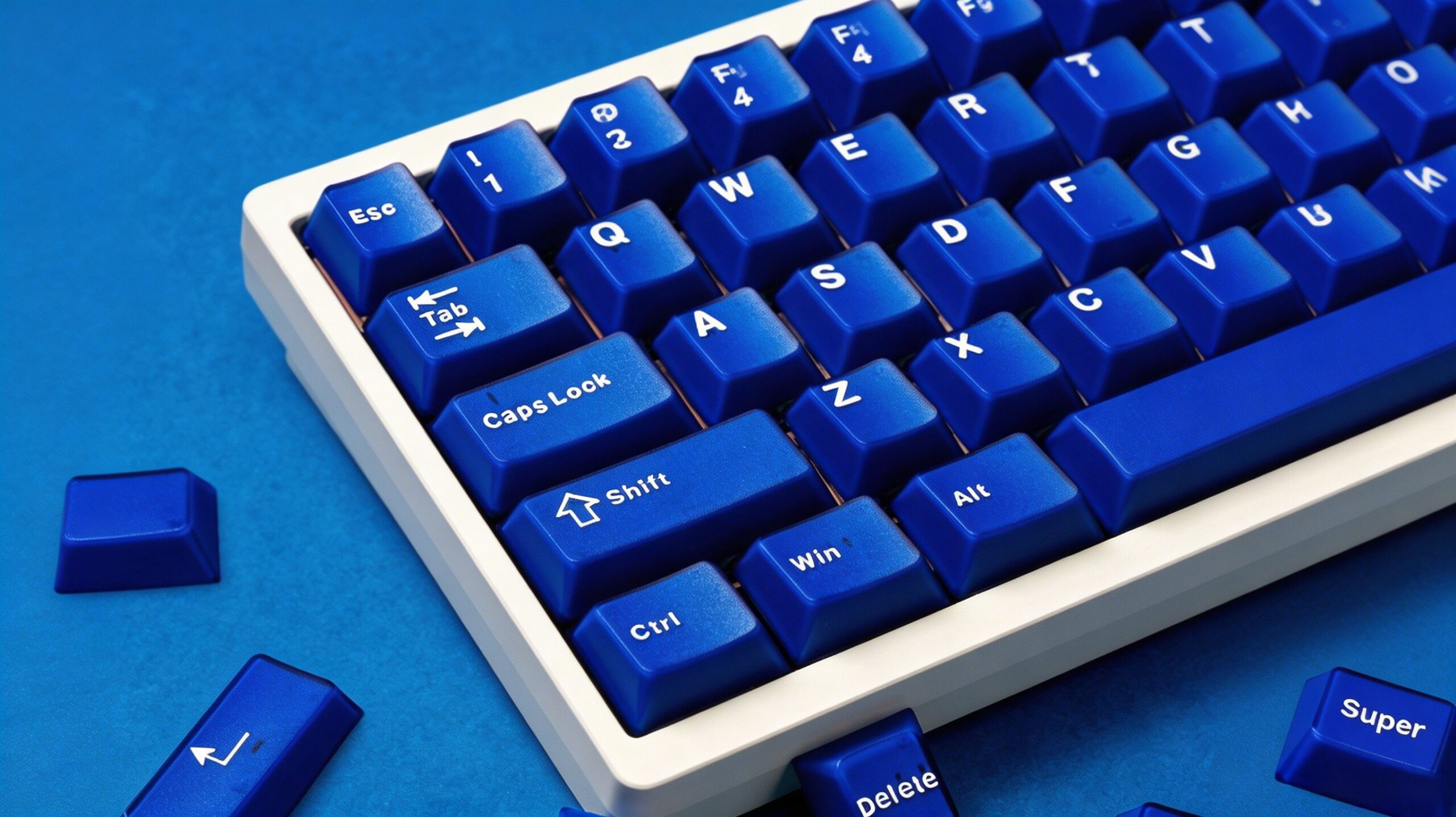 PAYSON Klein Blue Semi-Transparent Keycap