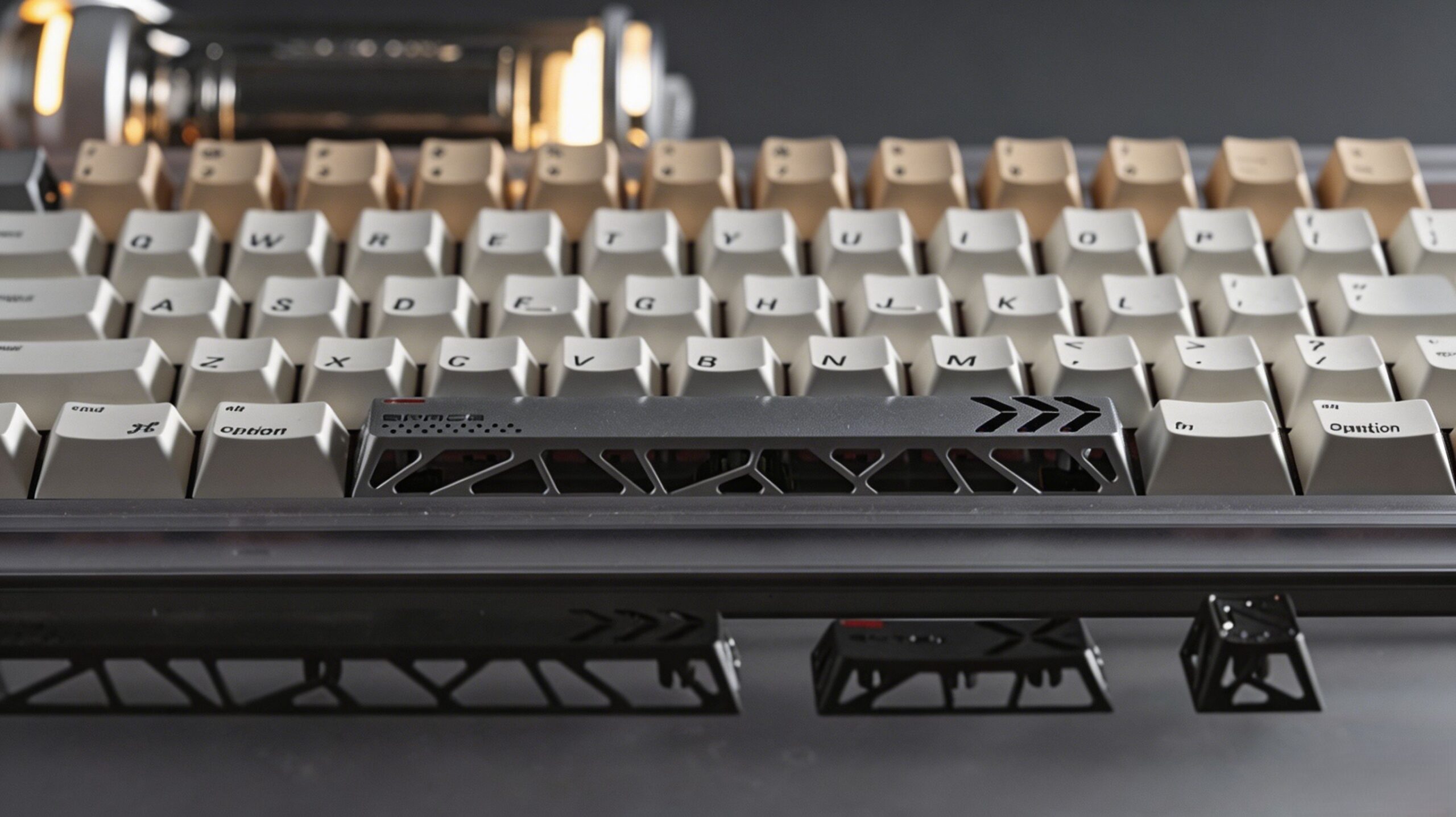 Premium Hollow Metal Backlit Keycap Set