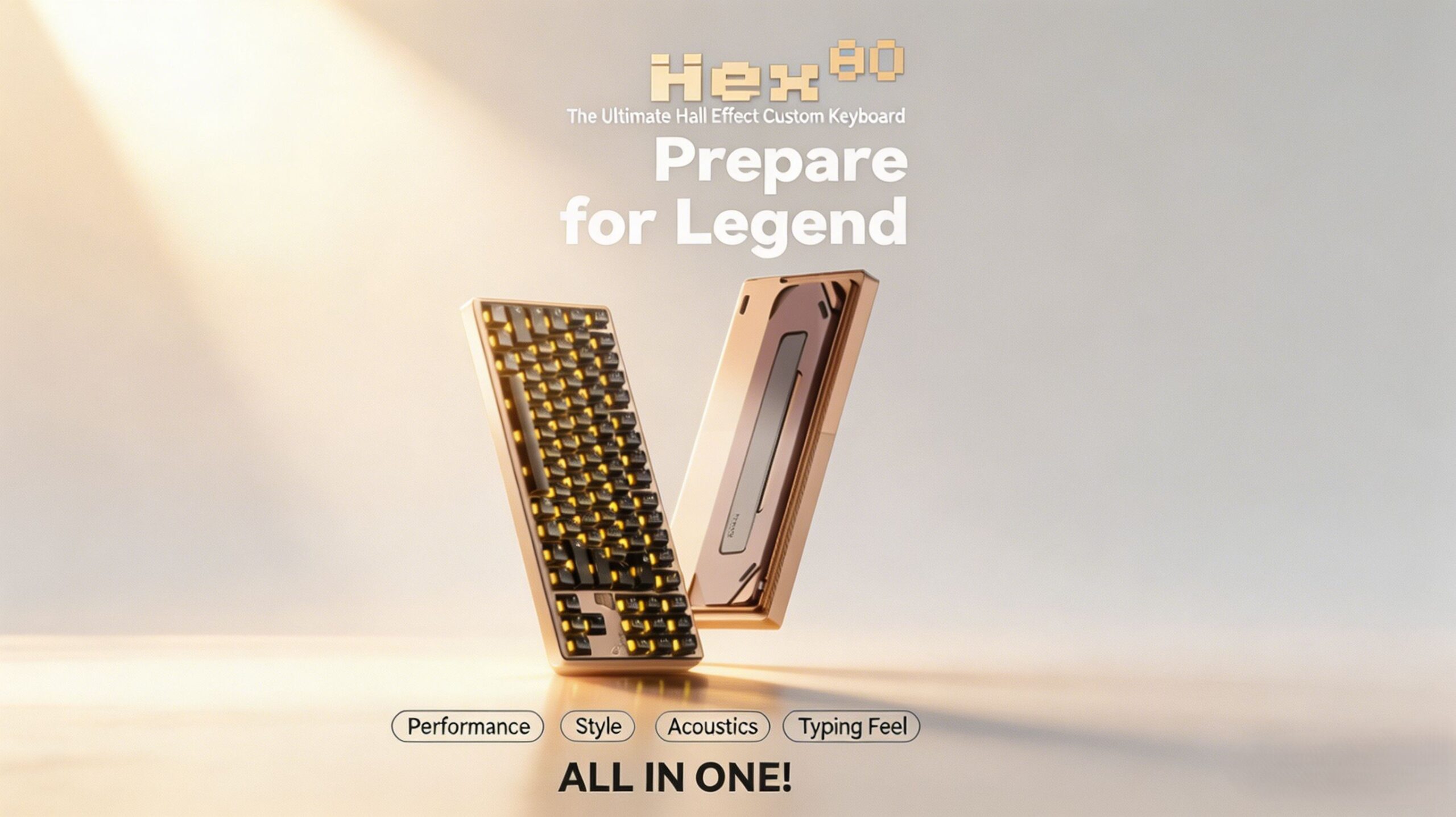 ATK x QK Hex80 Hall Effect Keyboard
