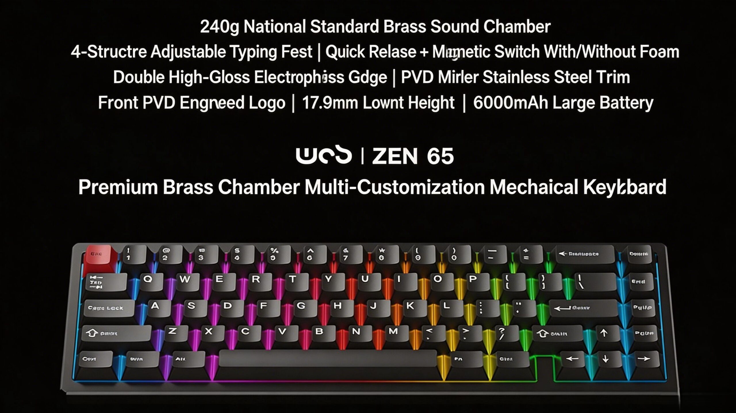 WOBKEY Zen 65 Mechanical Keyboard