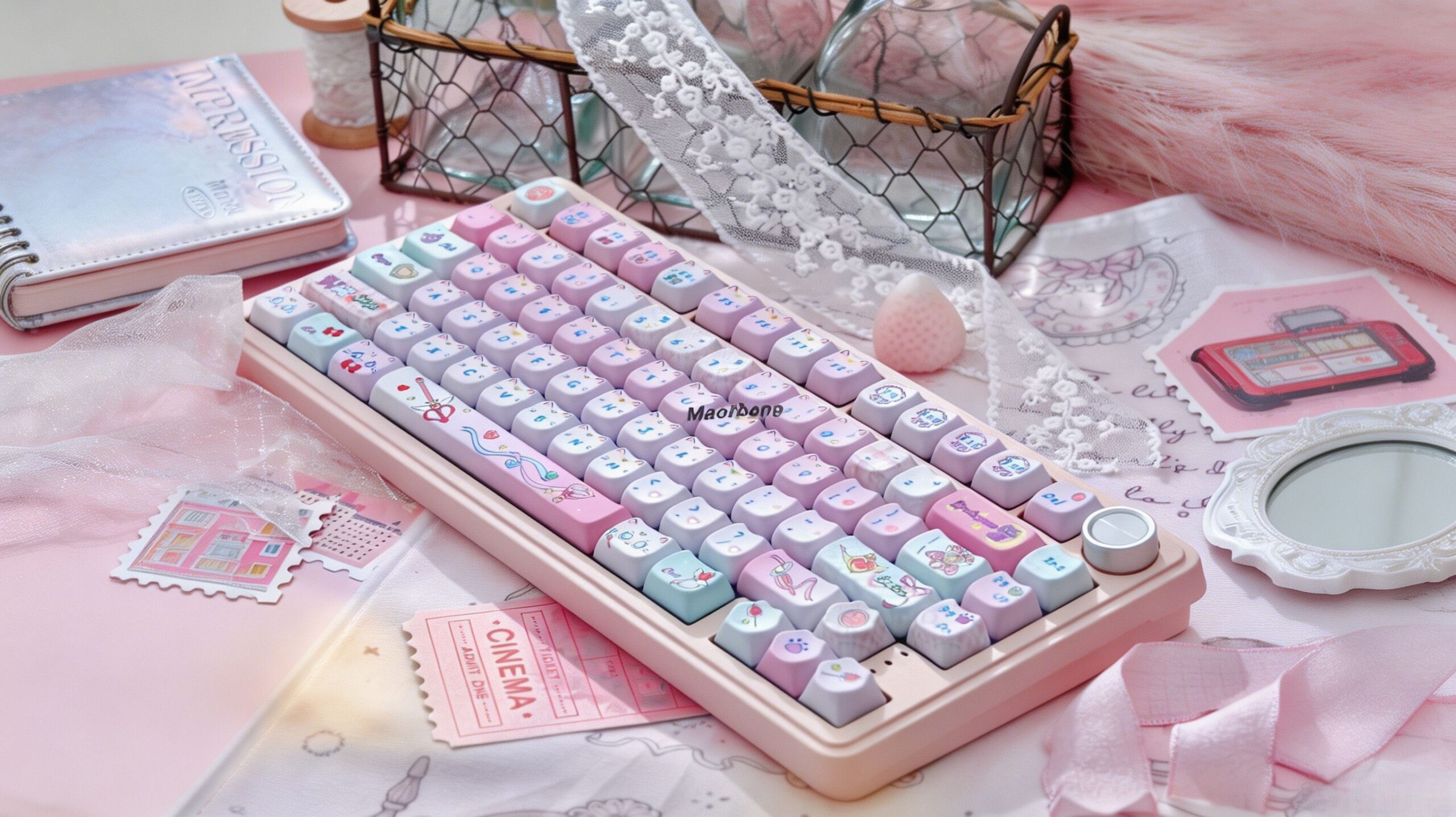 Maorbeng Magic Tsukino Keycaps