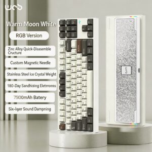 Warm Moon White - Electrophoresis Tri-Mode RGB / Snow Peak Cocoa Switch