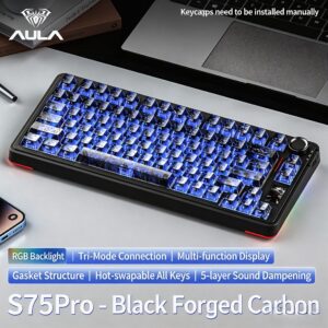 Black Forged Carbon + Black