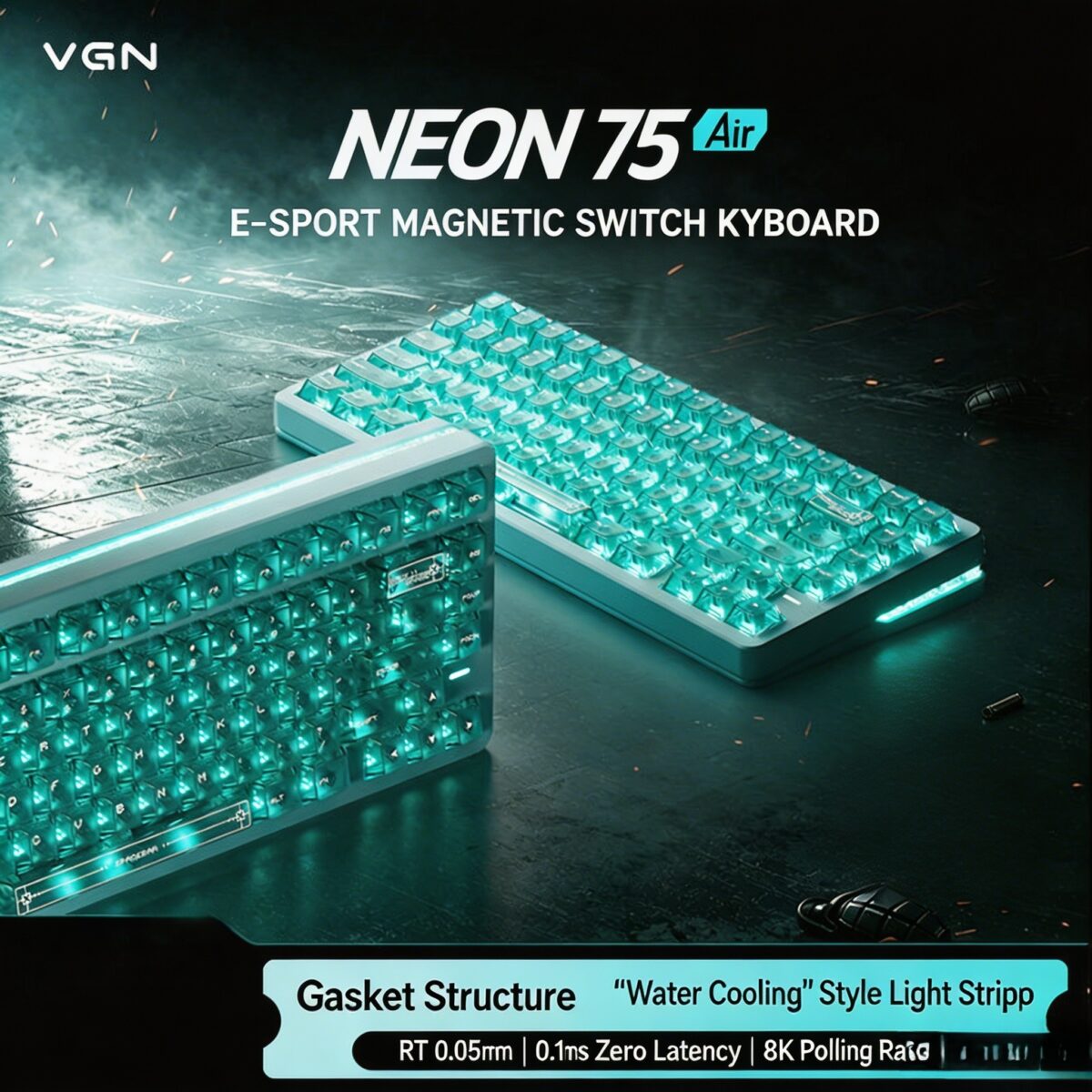 VGN Neon75 Air Hall Effect Keyboard