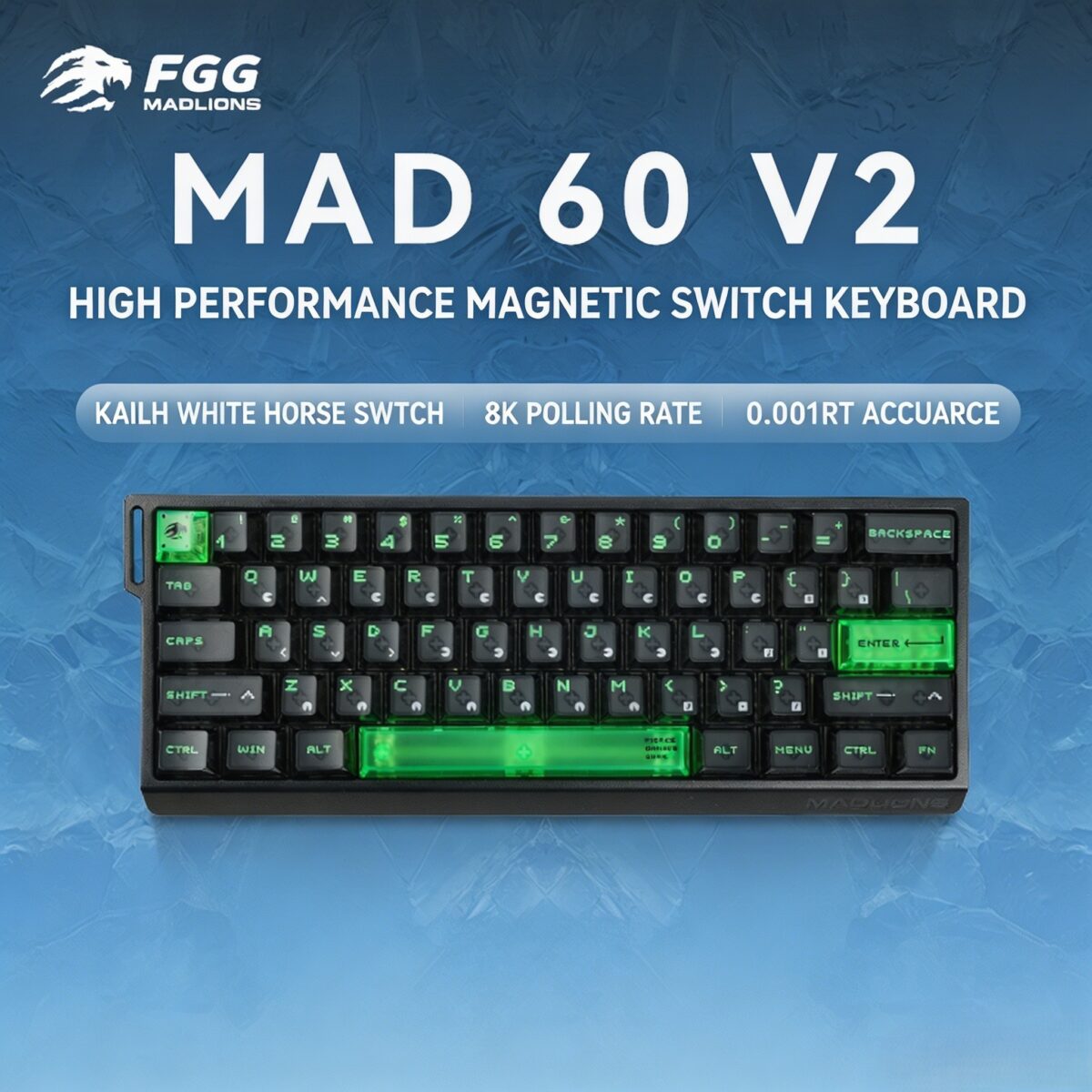 MADLIONS MAD60/68 V2 Hall Effect Keyboard
