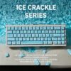 HEK Crackle Series Ceramic Keycaps
