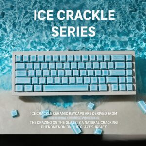 HEK Crackle Series Ceramic Keycaps HEK Crackle Series Ceramic Keycaps