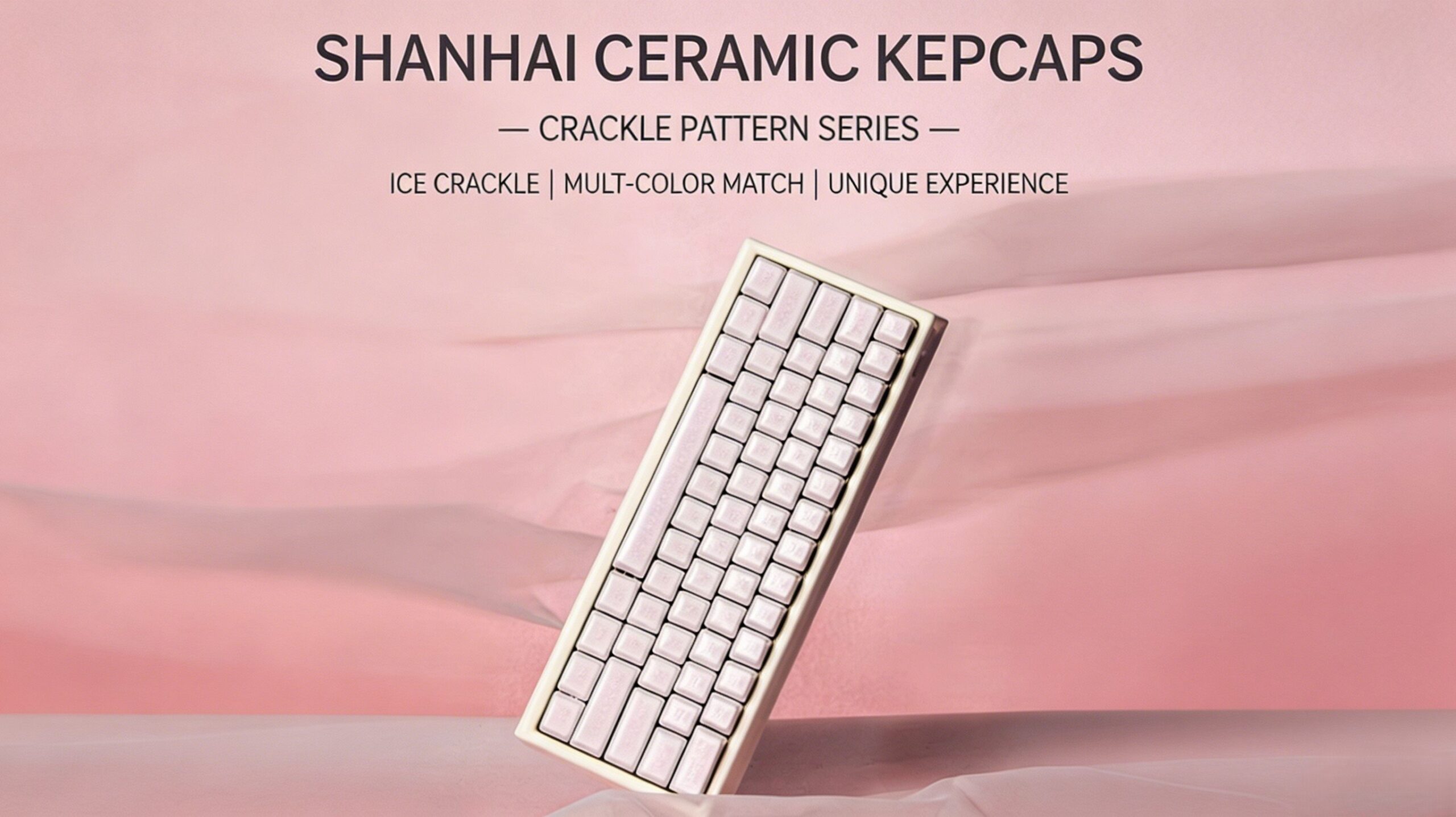 HEK Crackle Series Ceramic Keycaps