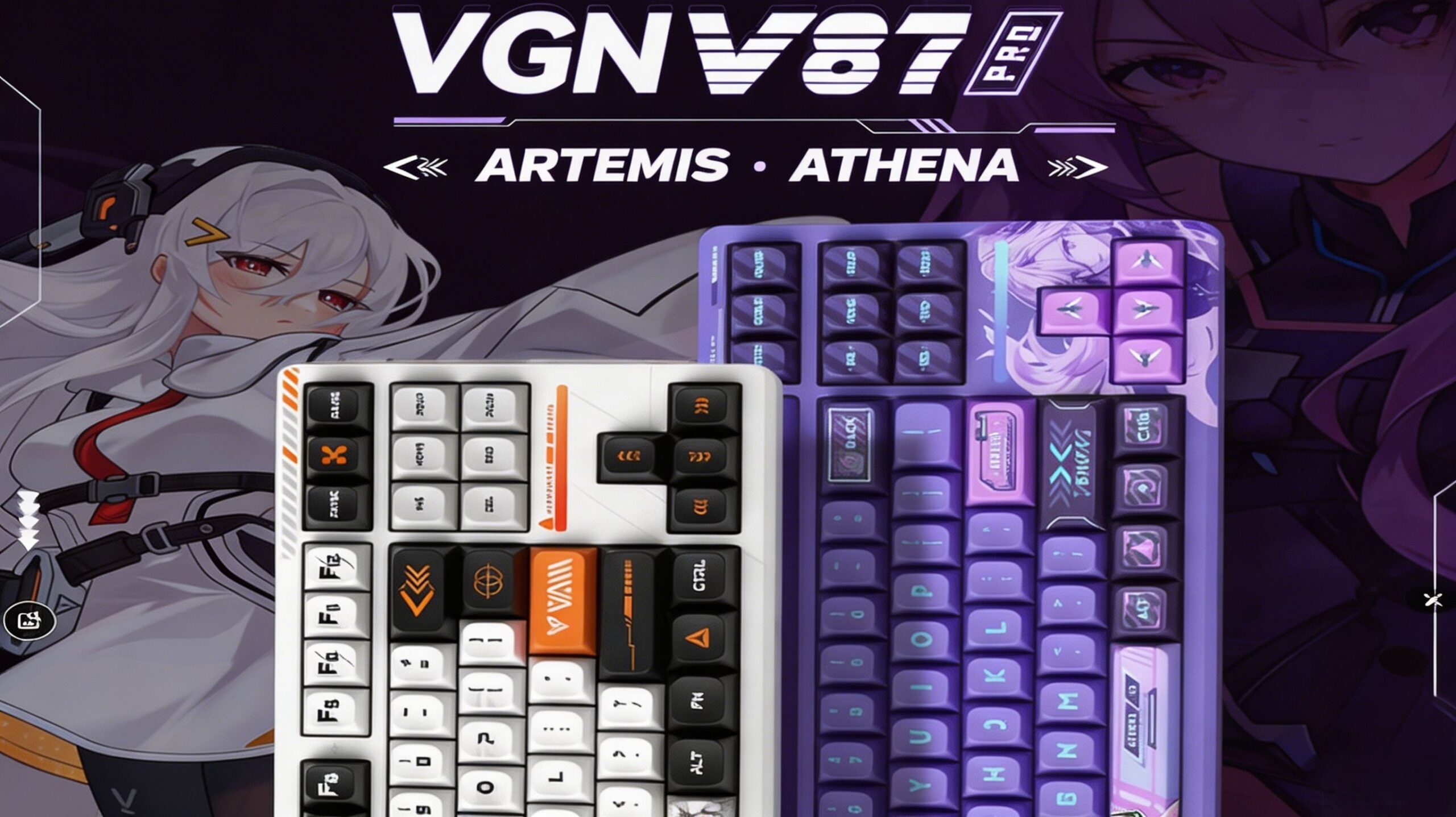 VGN V87 Tri-Mode Mechanical Keyboard
