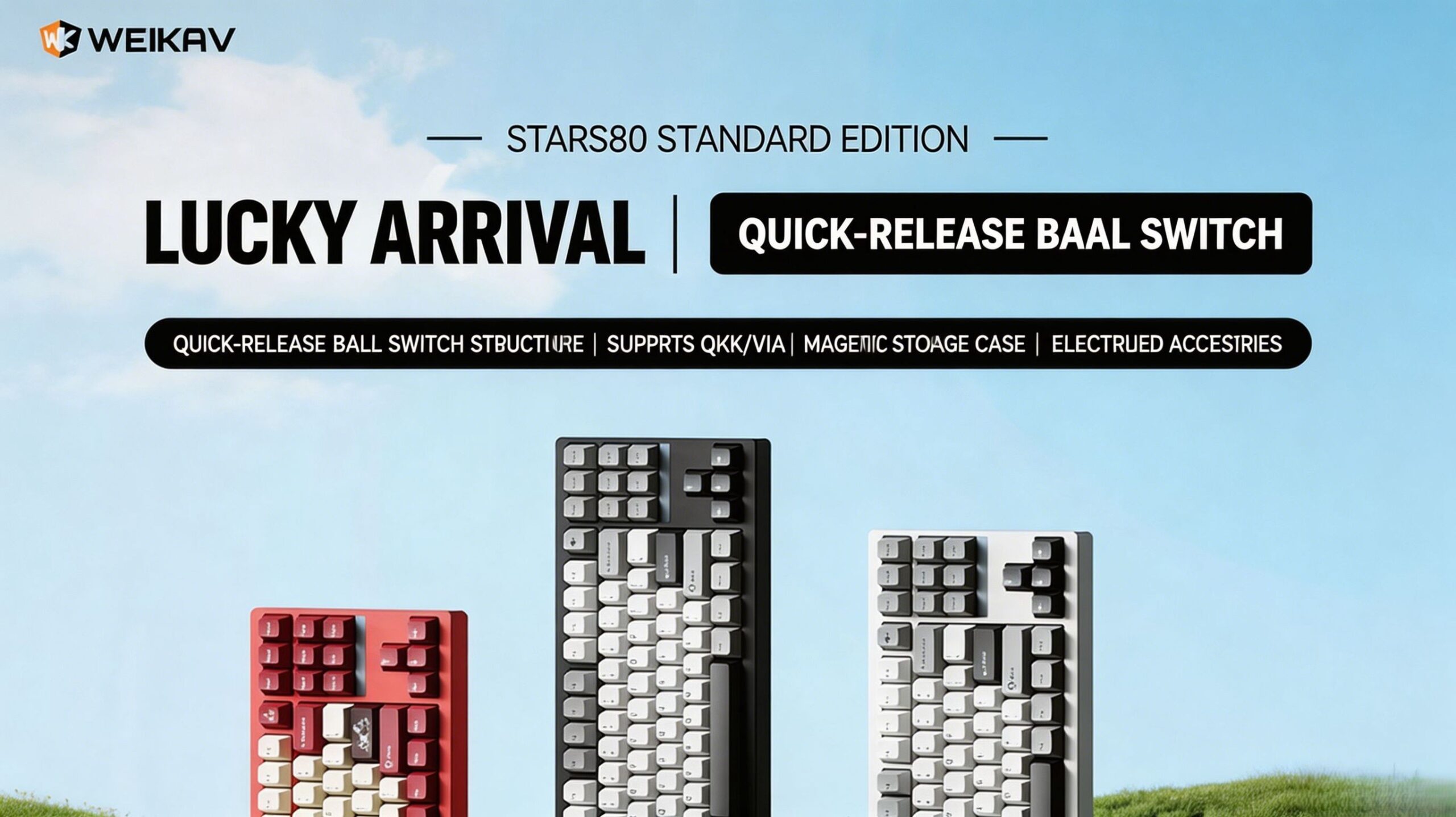 WEIKAV STARS80 Mechanical Keyboard