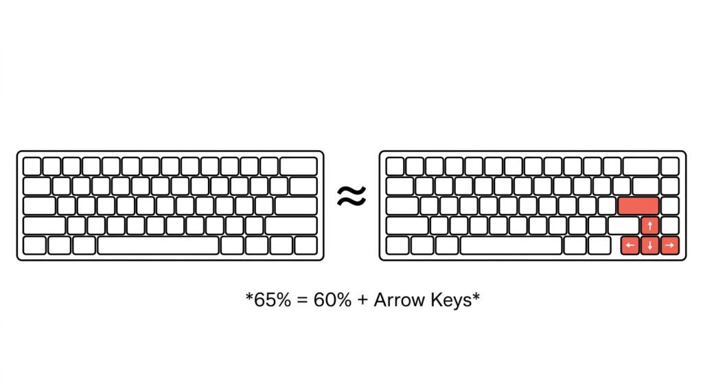 60% keyboard vs 65% Keyboard