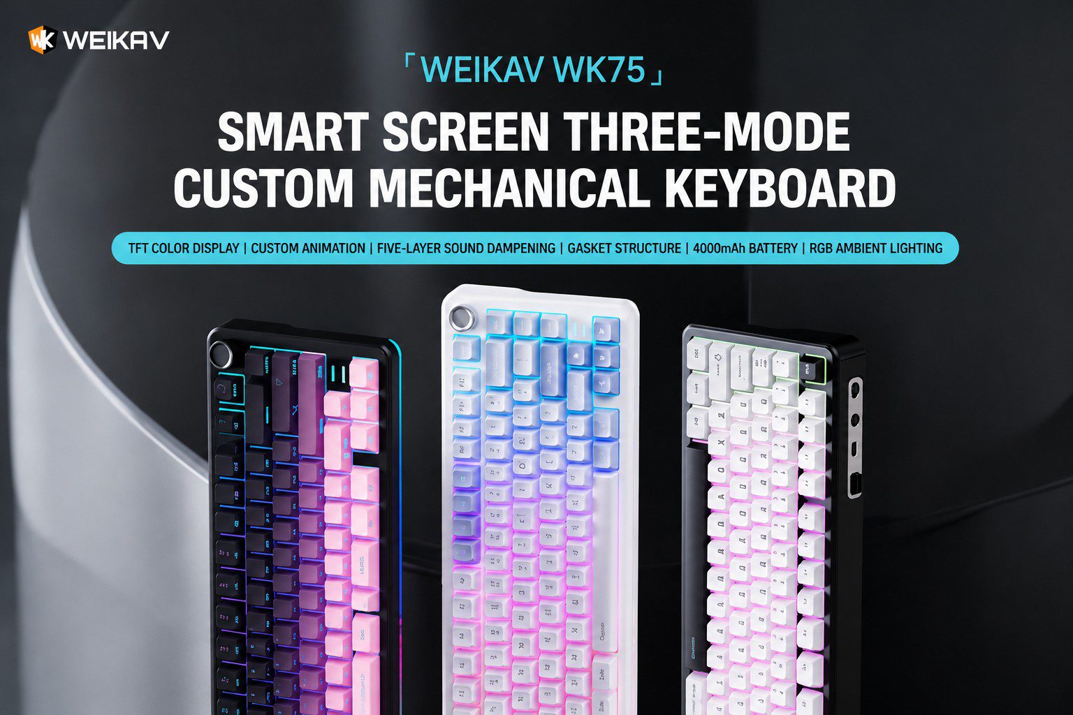 WEIKAV WK75 Mechanical Keyboard