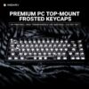 WEIKAV Nut Frosted Translucent Keycaps