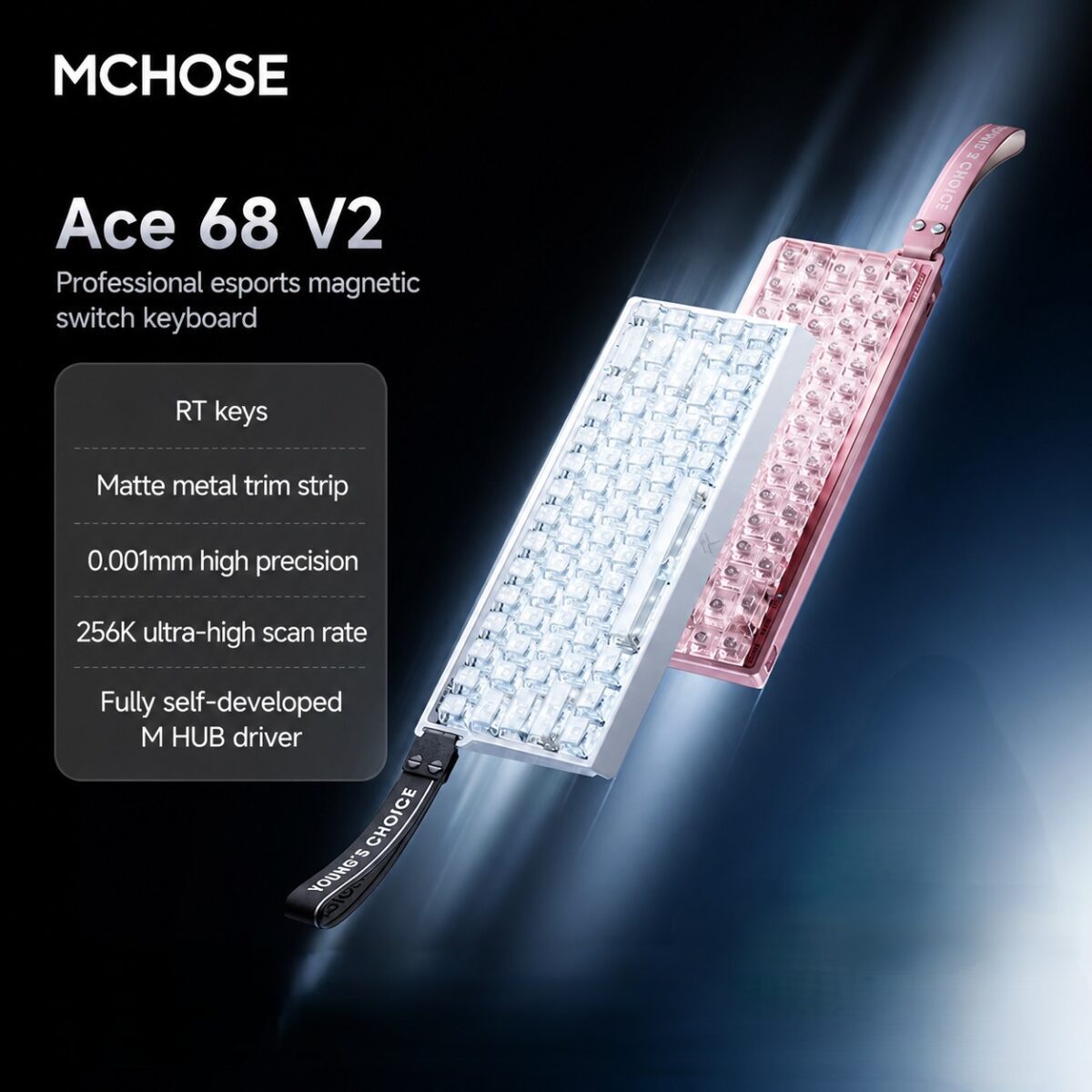 MCHOSE Ace68 V2 Hall Effect Keyboard