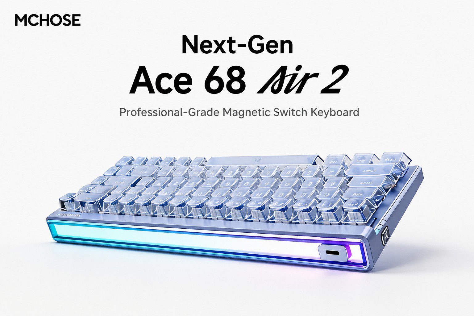 MCHOSE Ace68 Air2 Hall Effect Keyboard
