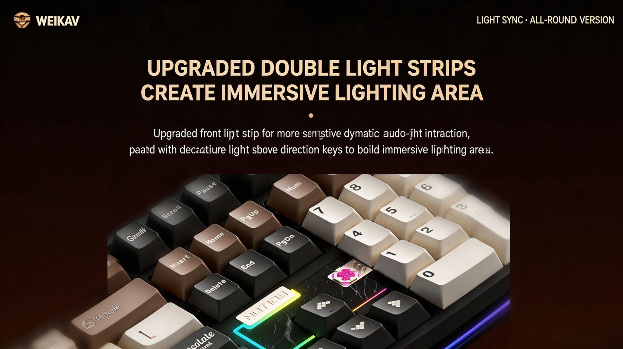 WEIKAV NUT108 Mechanical Keyboard