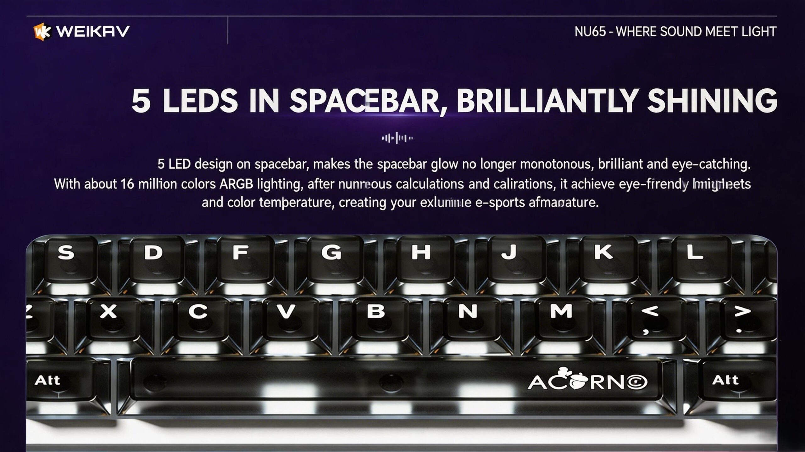 WEIKAV NUT65 Mechanical Keyboard