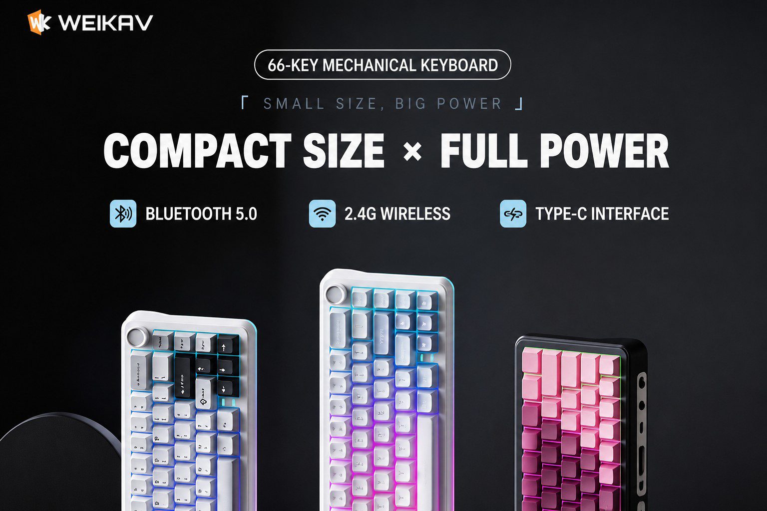 WEIKAV WK68 Mechanical Keyboard