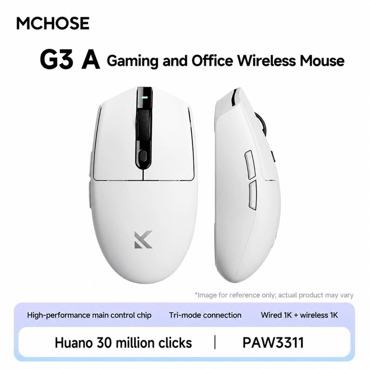 1111 MCHOSE G3 V2 Wireless Mouse