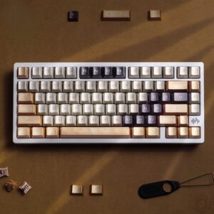 HEK Egypt Metallic Paint 130-Key CNC Aluminum Keycap Set