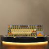 HEK Time Spaceship PBT + PC Shine-Through Keycap Set