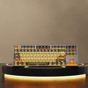 HEK Time Spaceship PBT + PC Shine-Through Keycap Set