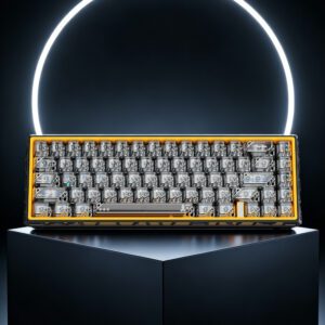 HEK Quantum Honeycomb Transparent PC Keycaps