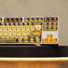 HEK Time Spaceship PBT + PC Shine-Through Keycap Set