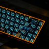 HEK Quantum Honeycomb Transparent PC Keycaps