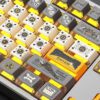 HEK Time Spaceship PBT + PC Shine-Through Keycap Set