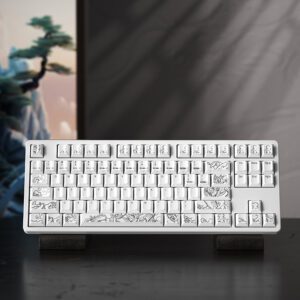 HEK Yuanhai Yiqing Ceramic-Look 139-Key Keycap Set