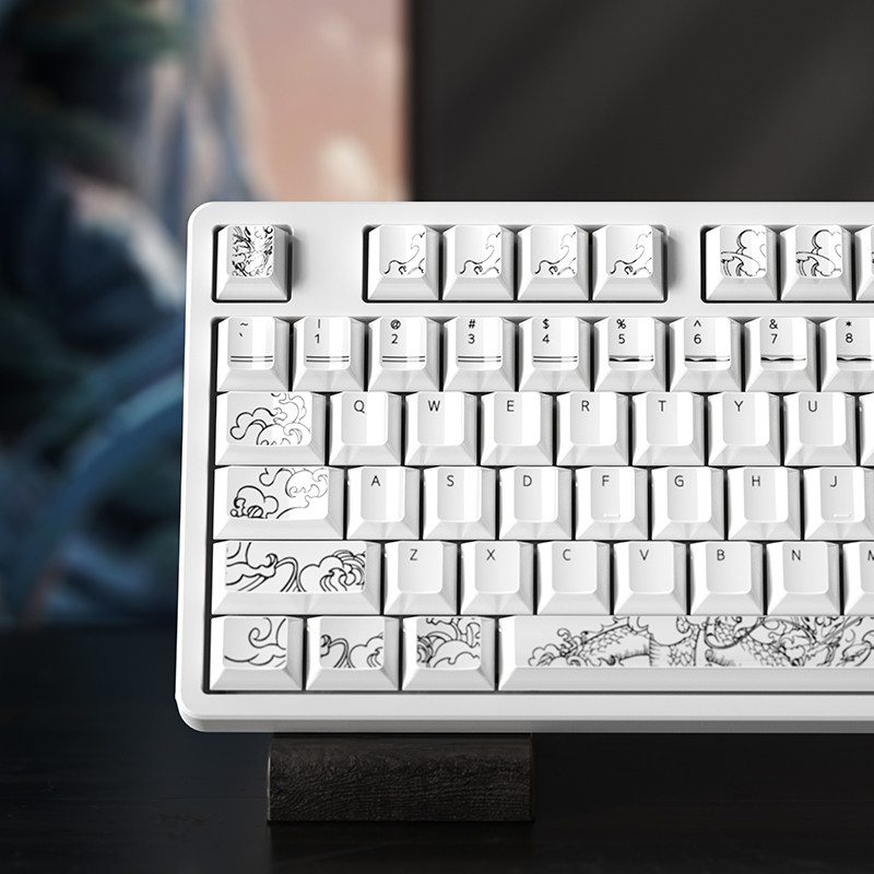 HEK Yuanhai Yiqing Ceramic-Look 139-Key Keycap Set