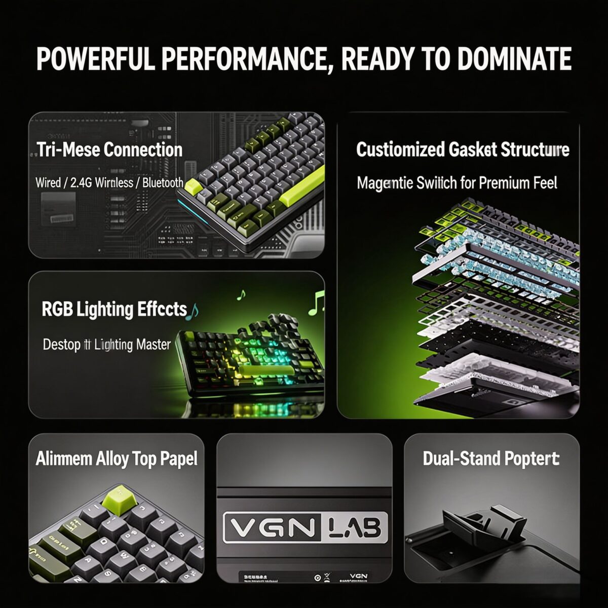VGN Neon Ultra Hall Effect Keyboard