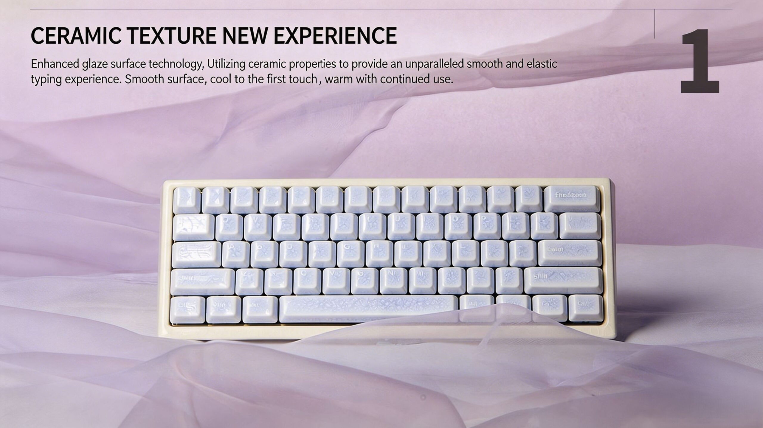 HEK Crackle Series Ceramic Keycaps