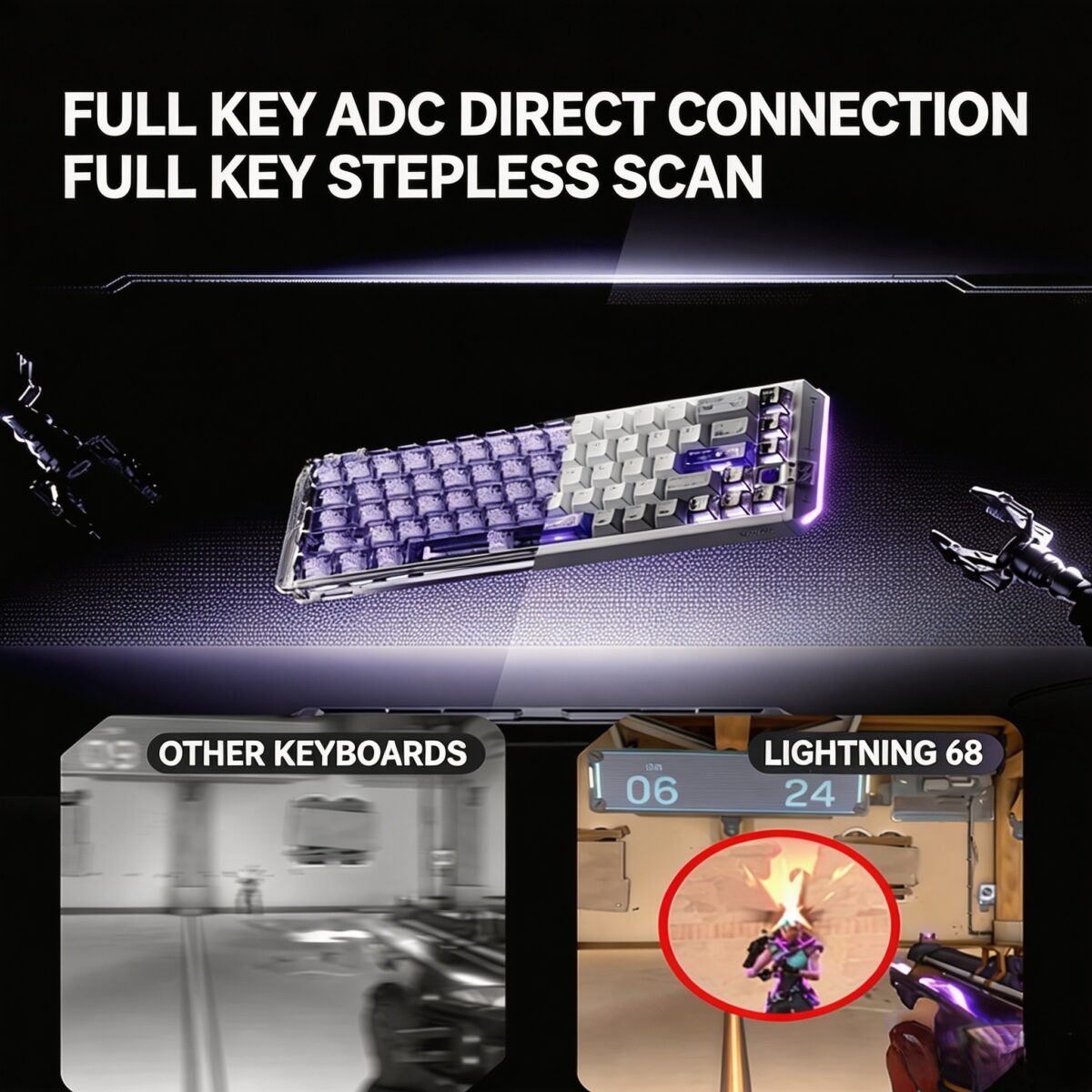VGN FLASH 68 Hall Effect Keyboard