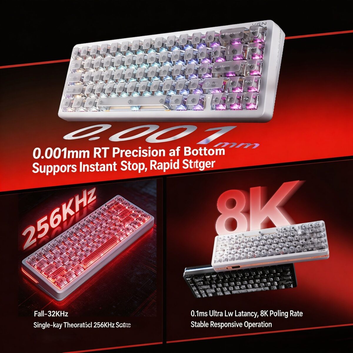 VGN Neon68 Hall Effect Keyboard