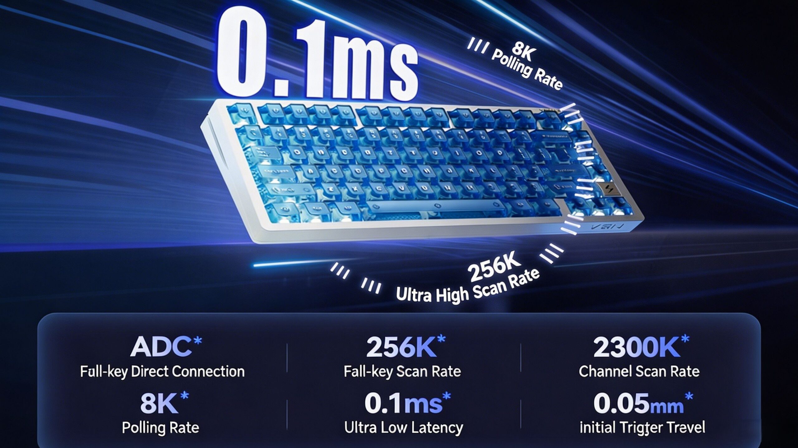 VGN Flash 75 Extreme Hall Effect Keyboard
