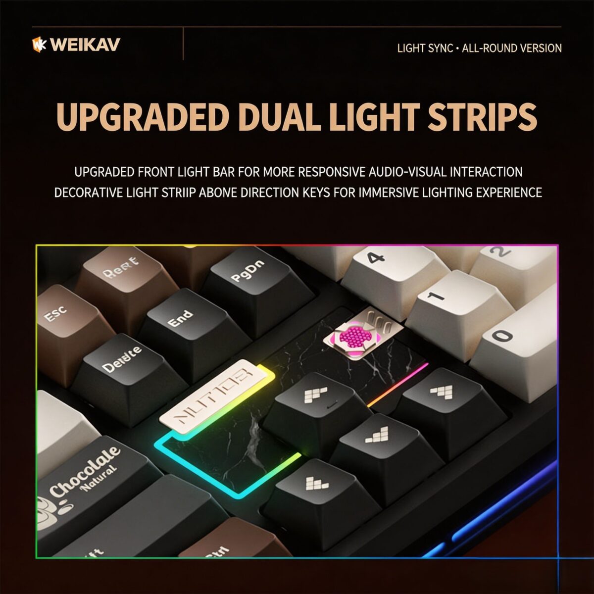 WEIKAV NUT108 Mechanical Keyboard